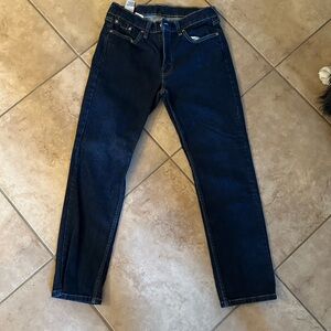 Levi’s Men's Blue Jeans style 514 size 30X30 slim straight dark wash